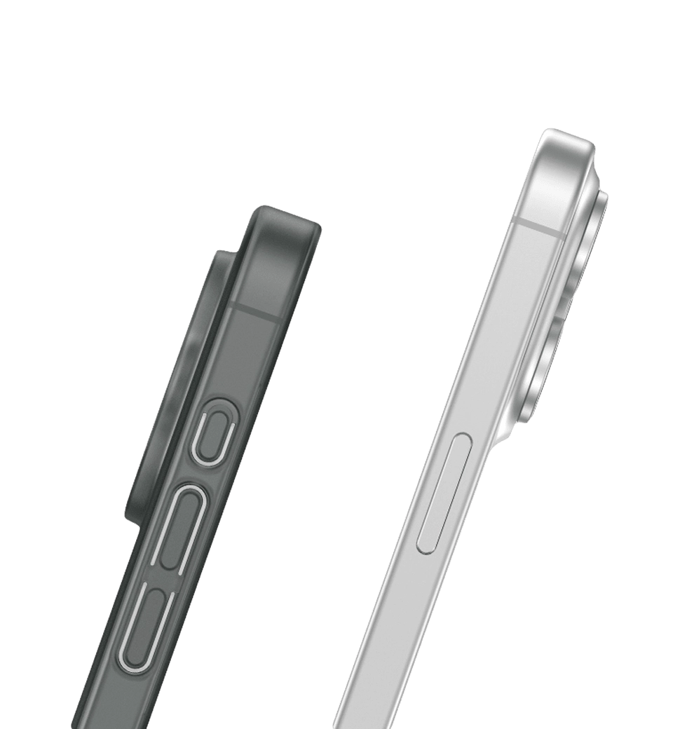 Чехол Keephone AirGrip MagSafe Case for 16 Pro White (KPAIRP16PTR)