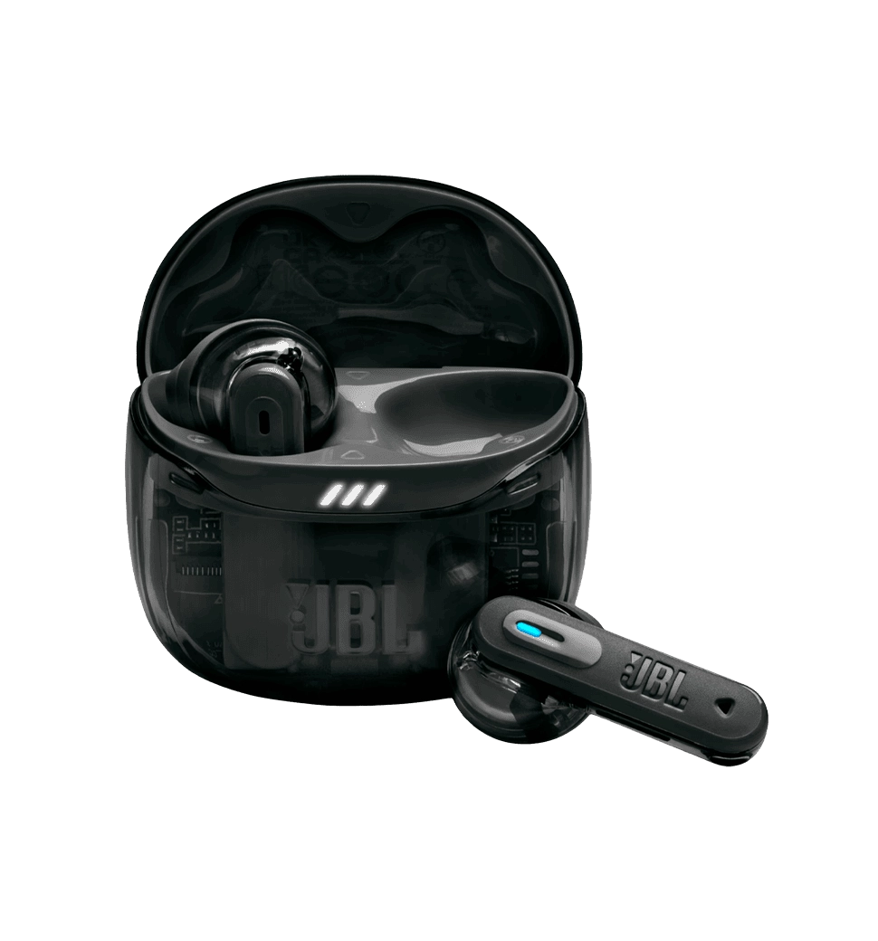 Навушники TWS JBL Tune Flex 2 Ghost Black (JBLTFLEX2GBLK)