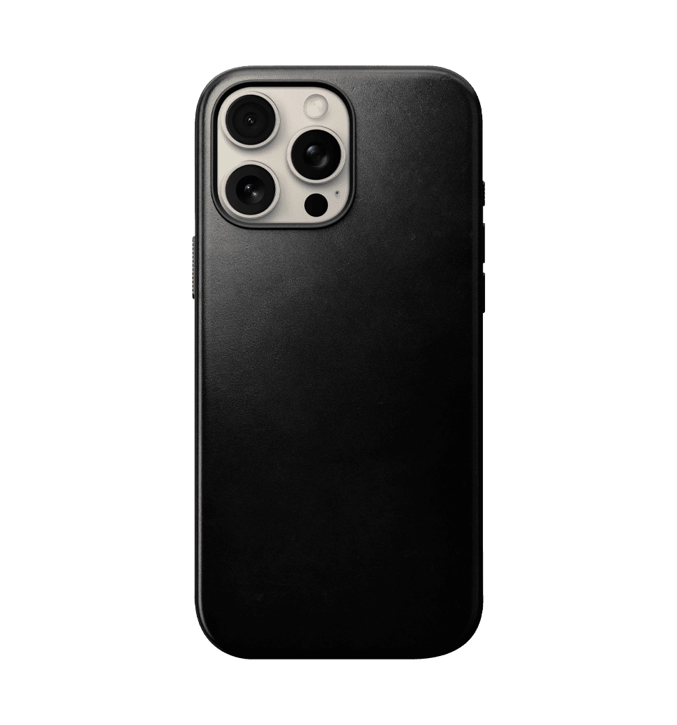 Чехол Nomad Modern Leather Case Back for iPhone 16 Pro (NM01697985)