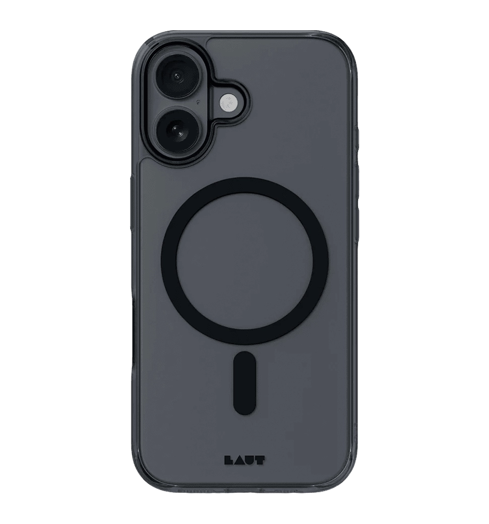 Чохол-накладка LAUT CRYSTAL FLURO for iPhone 17 MagSafe Black (L_IP25A_CF_BK)