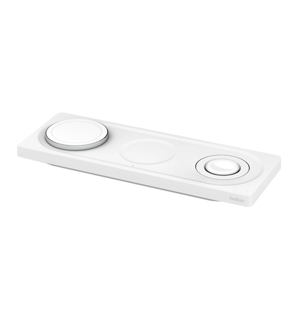 Беспроводной ЗП Belkin 3in1 MagSafe, white (WIZ016VFWH)