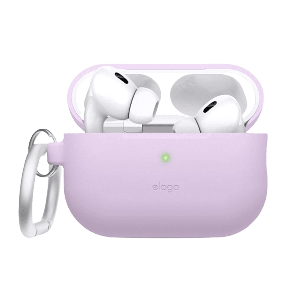 Чехол Elago Silicone Hang Case Lavender для Airpods Pro 2nd Gen (EAPP2SC-HANG-LV)