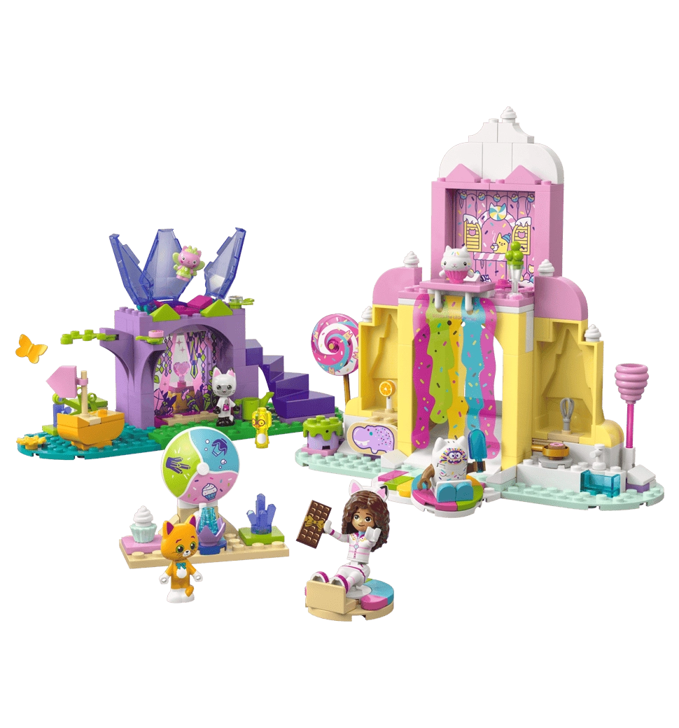 Конструктор LEGO Gabby's Dollhouse Гора солодощів і сад Кітті