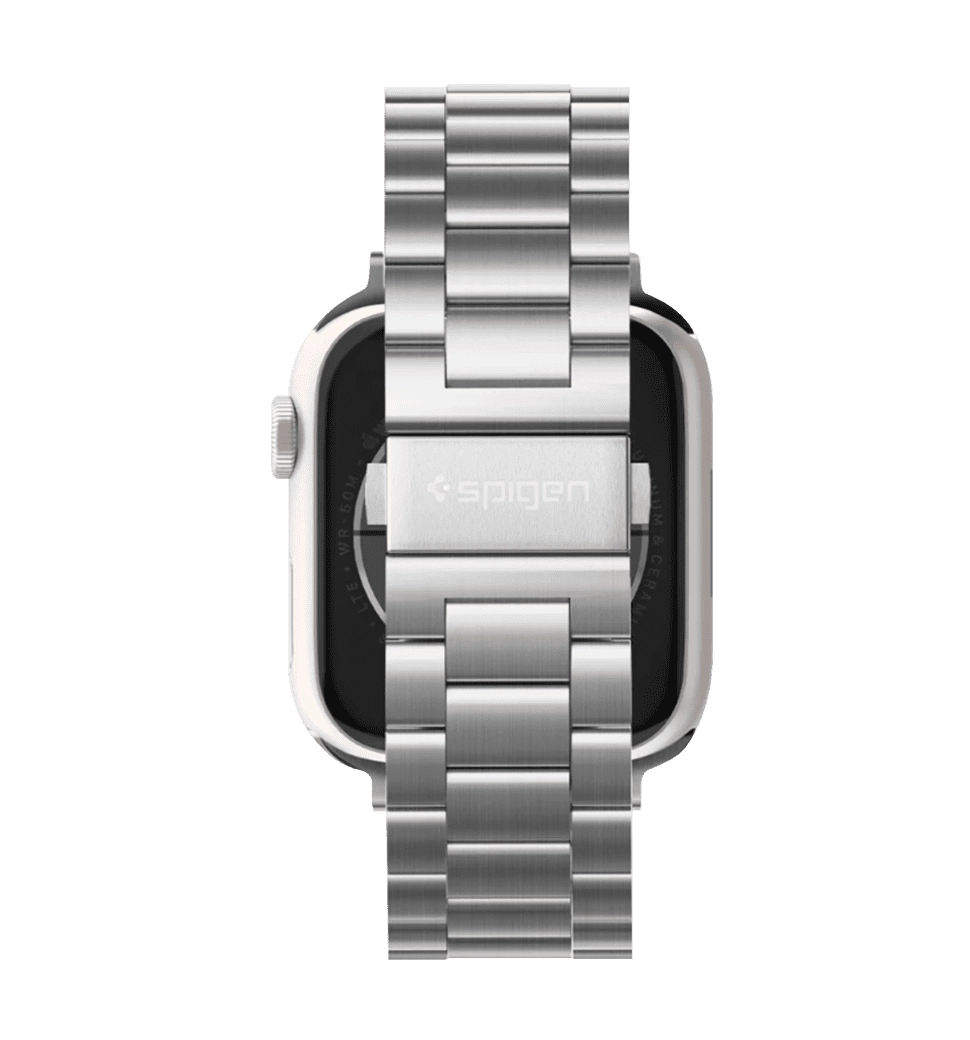 Ремешок Spigen для Apple Watch 45/44/42 Modern Fit, Silver (062MP25404)