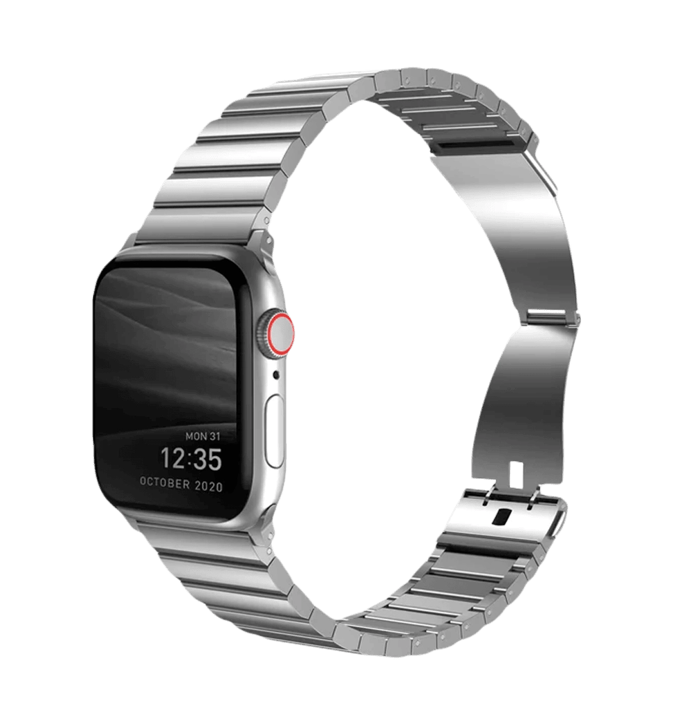 Ремешок Uniq Strova для Apple Watch 49 | 45 | 44 | 42 mm sterling silver (UNIQ-44MM-STRVSIL)