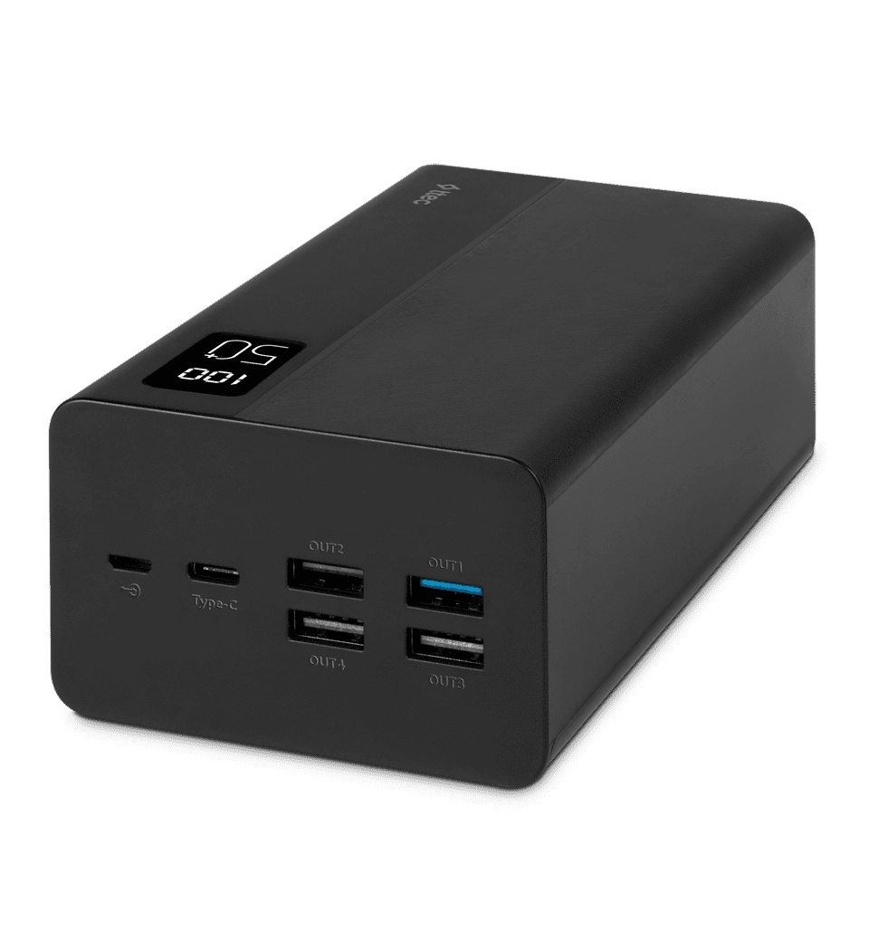 Доп батарея Ttec ReCharger Mega LCD 50000mAh 20W Black