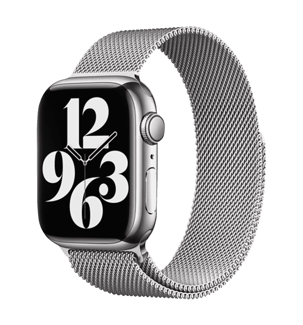 Ремешок Wiwu для Apple Watch 38/40/41mm Milanese Stainless Steel watch band Silver