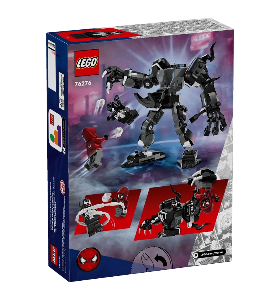 Конструктор LEGO Marvel Робот Венома против Майлза Моралеса