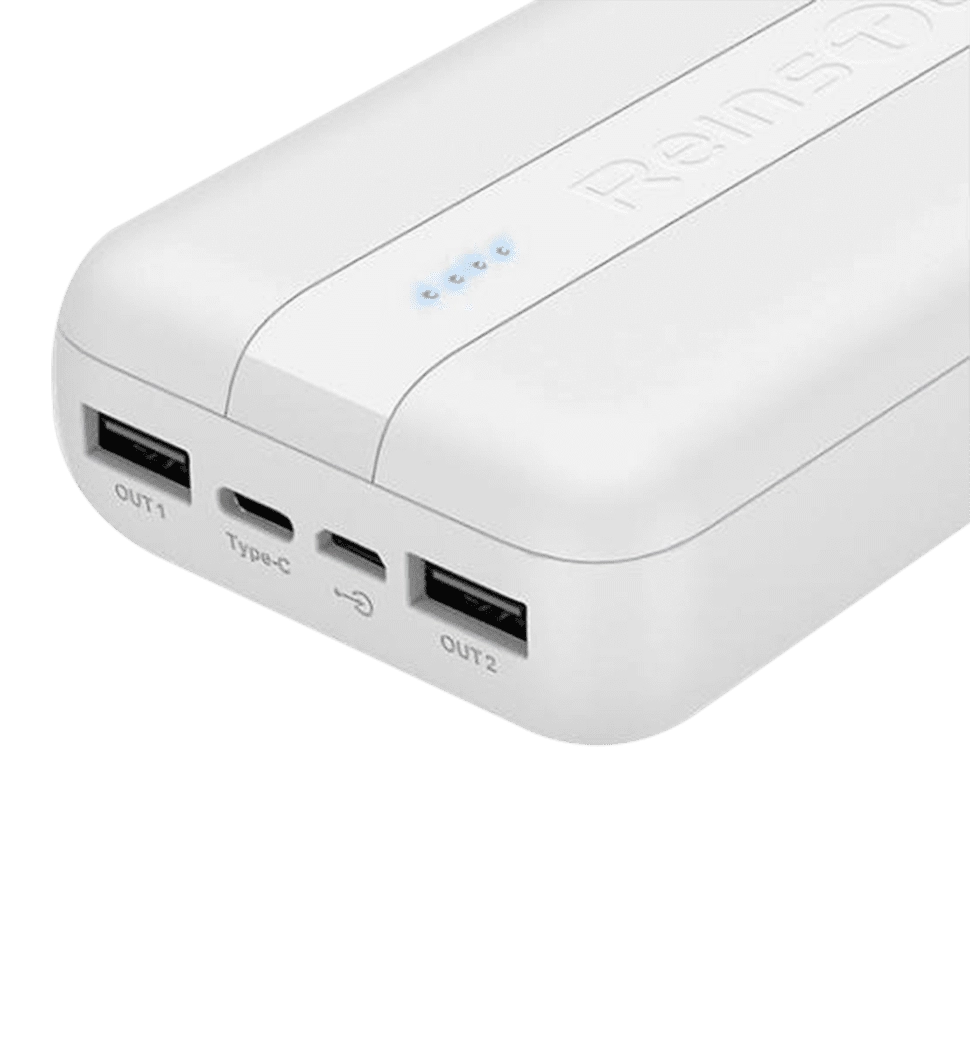 Доп батерея Reinston 20000mAh EPB028 (White)