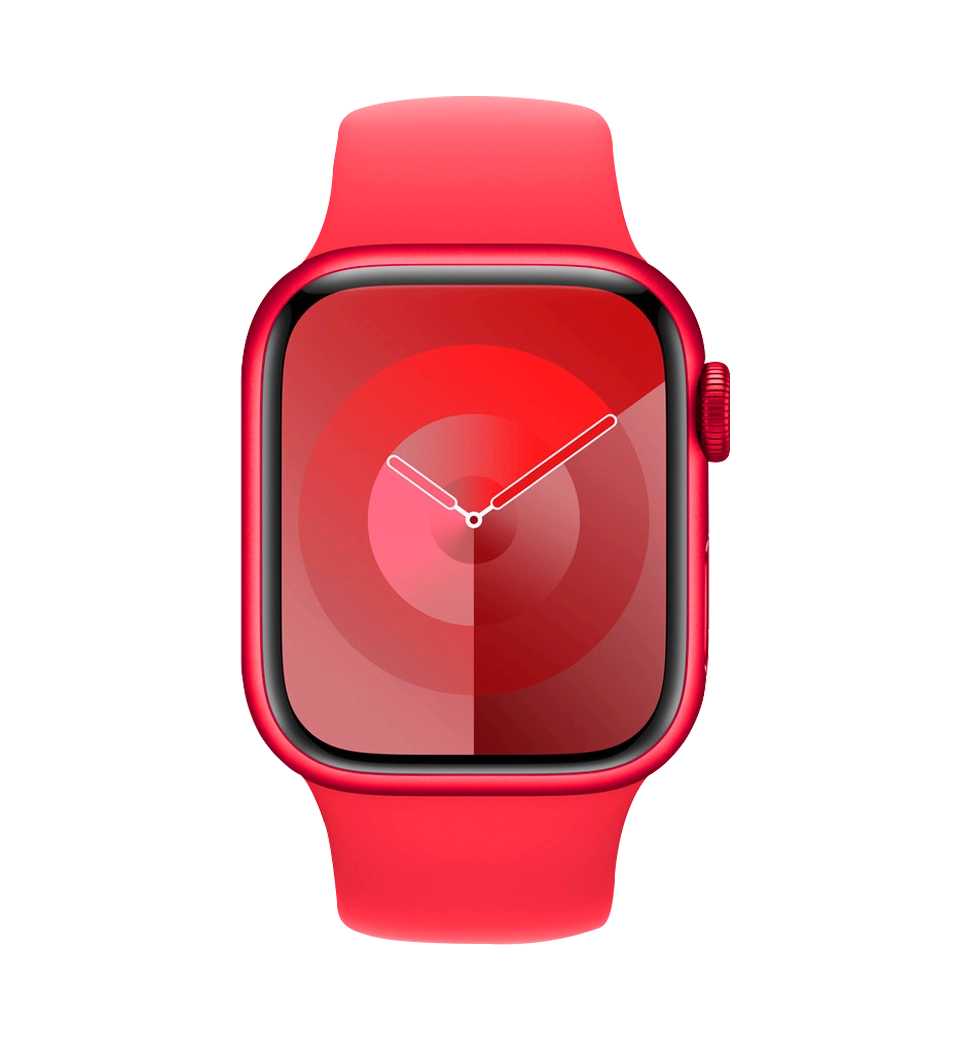 Apple Watch Series 9 41mm (PRODUCT)RED Aluminum Case with (PRODUCT)RED Sport Band M/L (MRXH3)