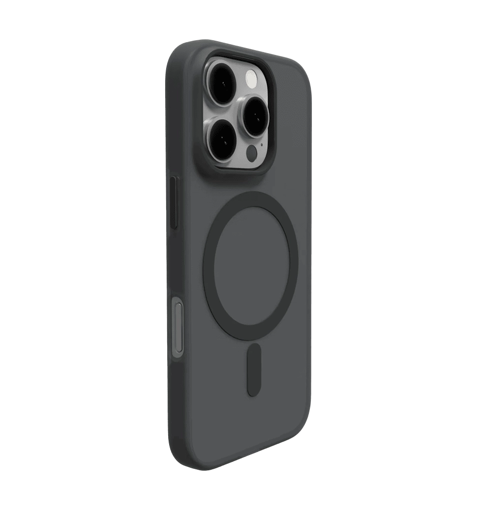Чехол Puro Silicon Cover "DAYLIGHT" with Magsafe, iPhone 16 Pro, black PUIPC16P61DAYLBLK