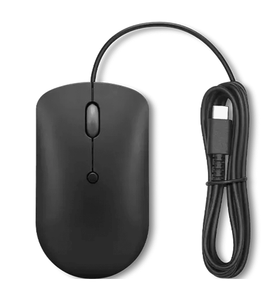 Мышь Lenovo 400 USB-C Wired Compact