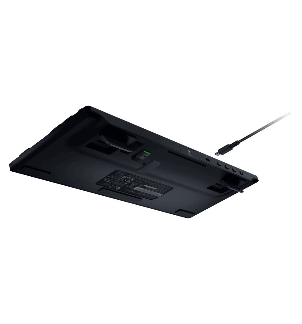 Клавіатура механічна RAZER DeathStalker V2 Pro TKL, Red Switch, Black (RZ03-04370800-R3R1)