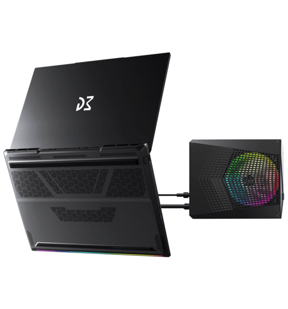 Ноутбук 16" Dream Machines (RT5080-16UA32) QHD+, AMD R9-9955HX3D, 32GB, F2TB, NVD5080-16, DOS, чорний