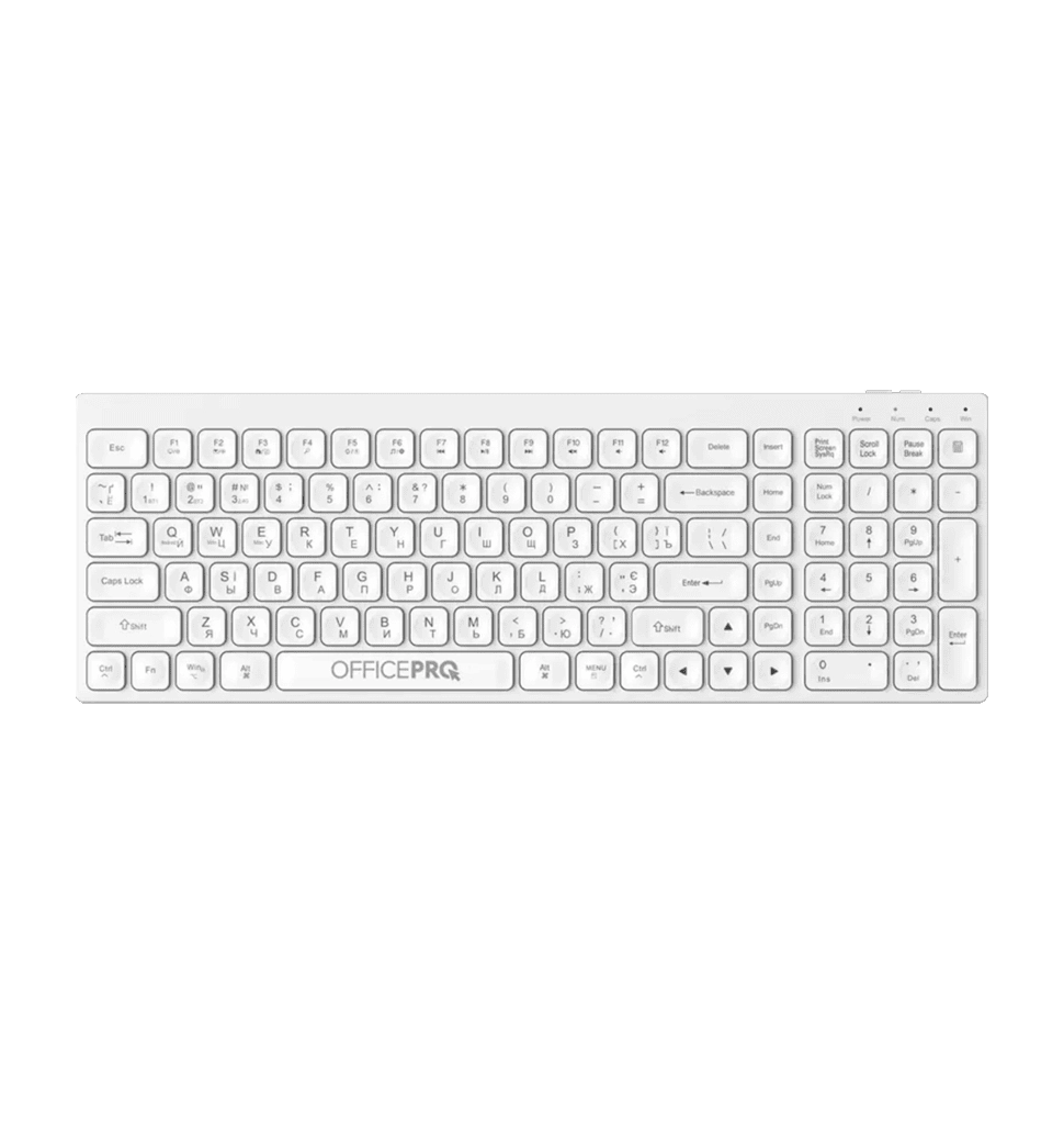 Клавиатура беспроводная OfficePro (SK985W)