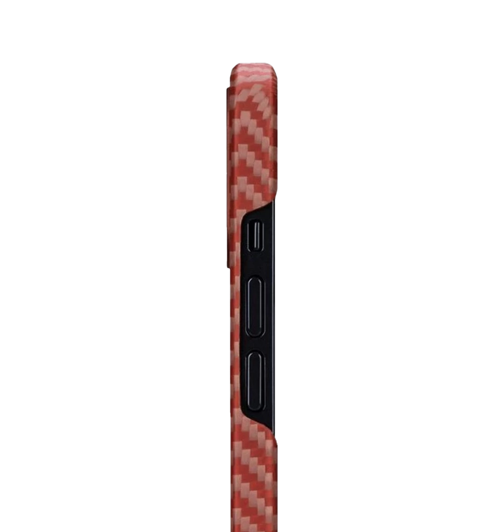 Чохол Pitaka MagEZ Herringbone 12 Pro Max Red/Orange (KI1207PM)