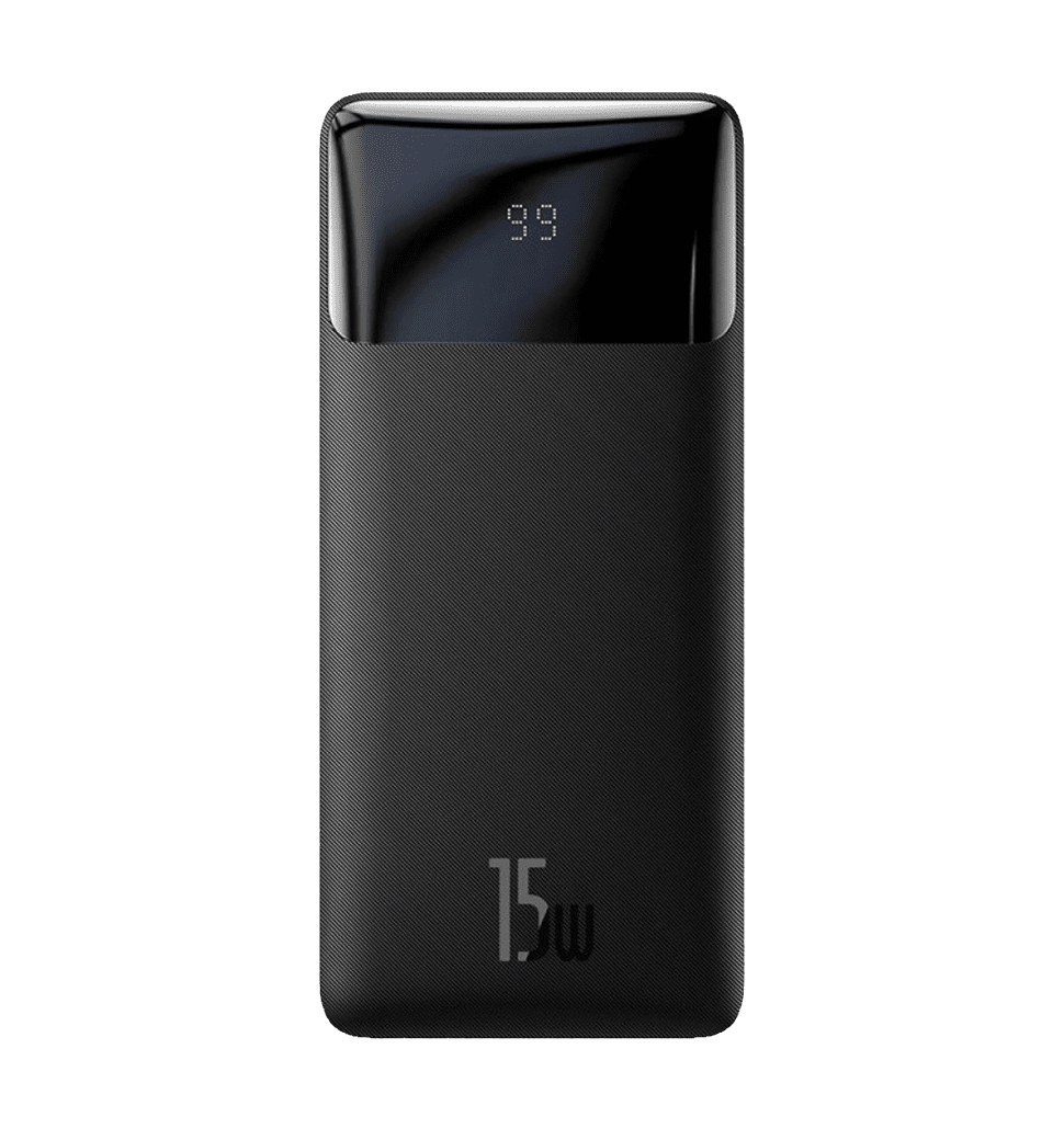 Доп батерея Baseus Bipow Overseas 15W 20000mAh Black (PPBD050101)