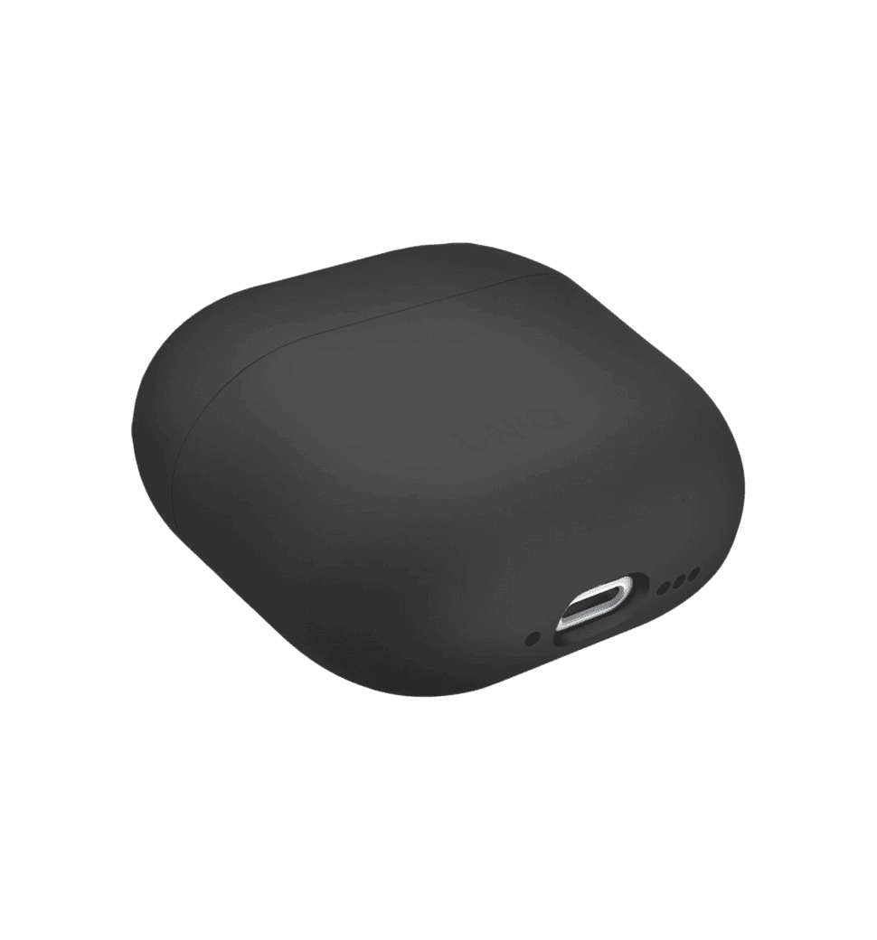 Чохол UNIQ Lino для AirPods 4 Silicone ash grey (UNIQ-AIRPODS(2024)-LINOGRY)