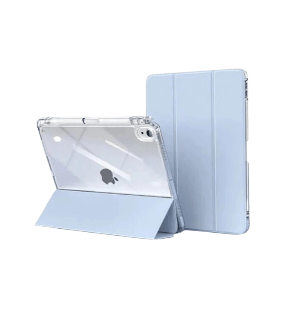 Чехол Comma для iPad 10.9" [2022] Joy PU Case with Pen Holder Series (Blue)