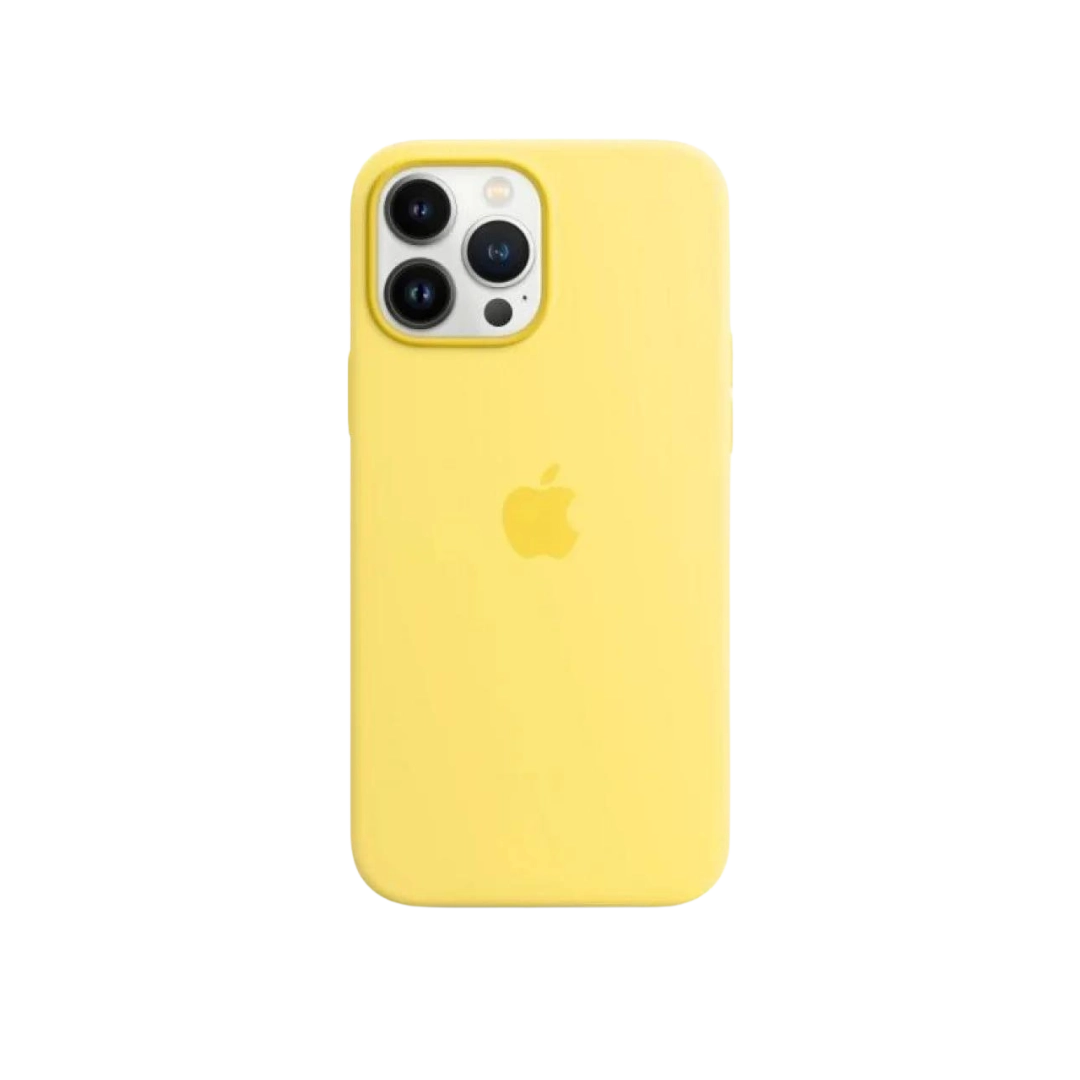 Чохол iPhone 13 Pro Max Silicone Case with MagSafe – Lemon Zest (MN6A3)