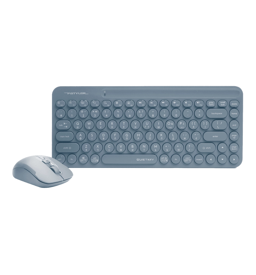 Комплект беспроводной клавиатура с мышью A4Tech Fstyler FG3200 Air2