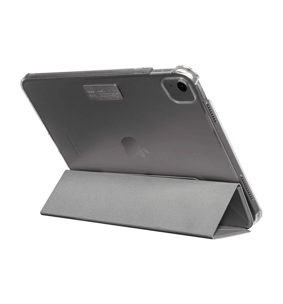 Чохол Laut HUEX FOLIO Case for iPad Air 11" (2024)/Air 10.9"/Pro 11" (22-18)(L_IPA24S_HF_GY) сірий
