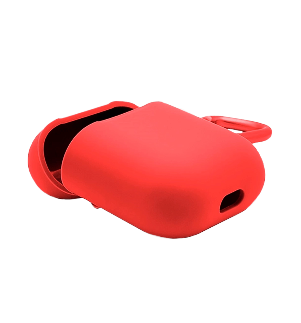 Чохол Blueo Liquid Silicone Case for AirPods with Carbine Dynamic Red