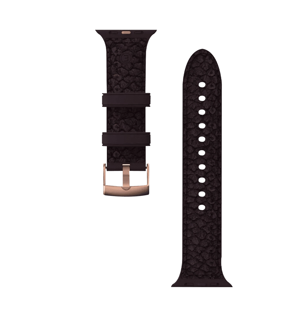 Ремінець Njord Salmon Leather Strap Rust for Apple Watch 41mm/40mm (SL14113)