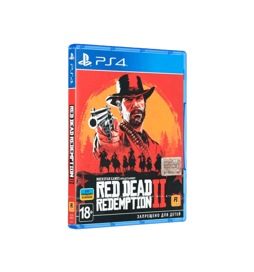 Игра консольная PS4 Red Dead Redemption 2, BD диск