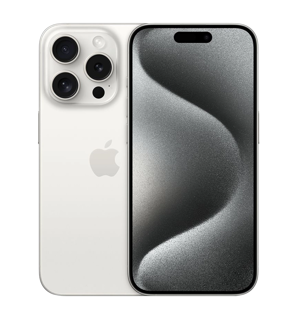 iPhone 15 Pro 128GB White Titanium e-Sim