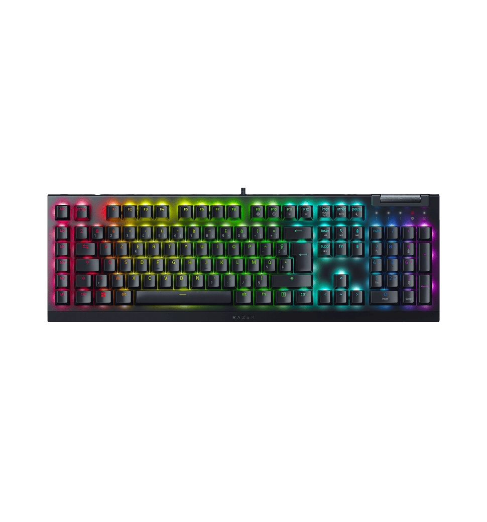 Клавиатура механическая RAZER BlackWidow V4 X, Green Switch, RU (RZ03-04700800-R3R1)
