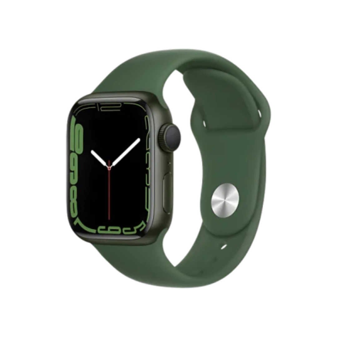 Apple Watch S7 45мм Green Alu Sp Band (MKN73) БУ