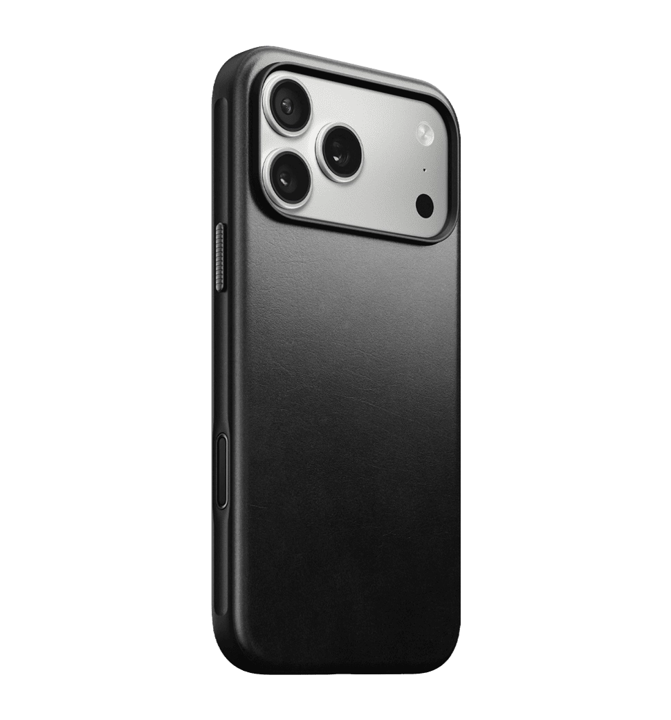Чехол Nomad Modern Leather Horween Black for iPhone 17 Pro Max (NM014254858)