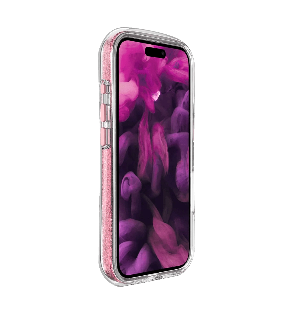 Чохол Laut AERO SPARKLE для iPhone 16 MagSafe Crystal Pink (L_IP24A_AS_P)