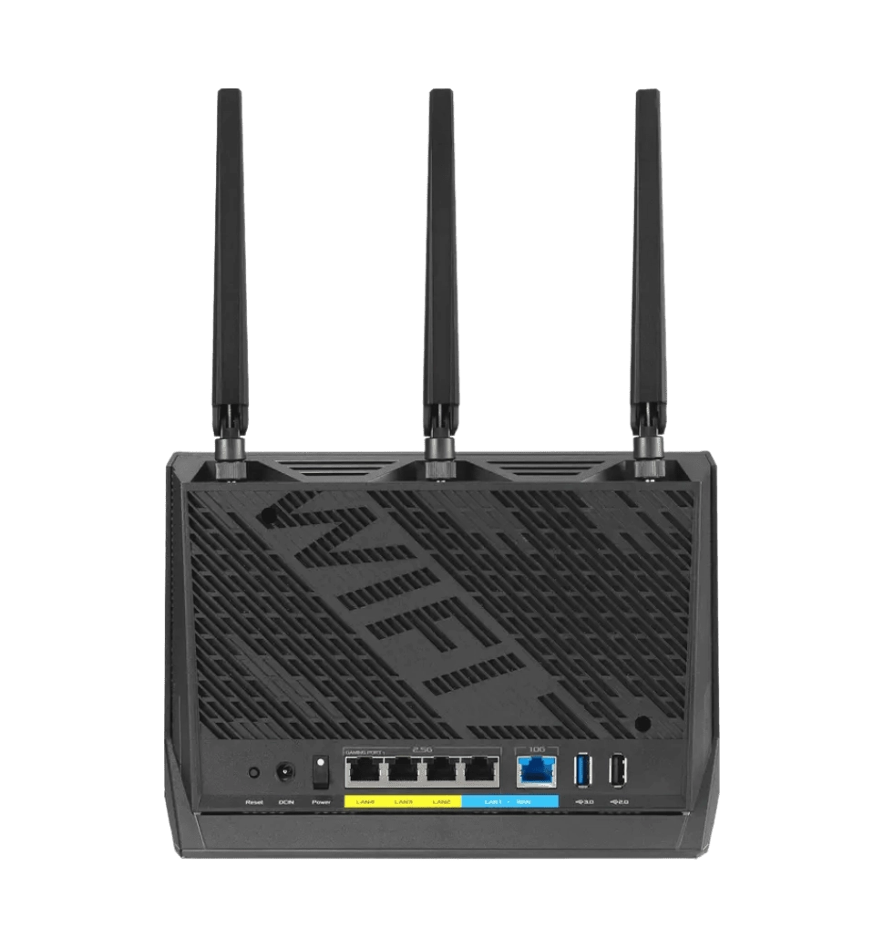 Маршрутизатор ASUS RT-BE86U BE6800, 3x2.5GE LAN, 1x2.5GE LAN/WAN, 1x10GE LAN/WAN, 1xUSB3.2, 1xUSB2.0