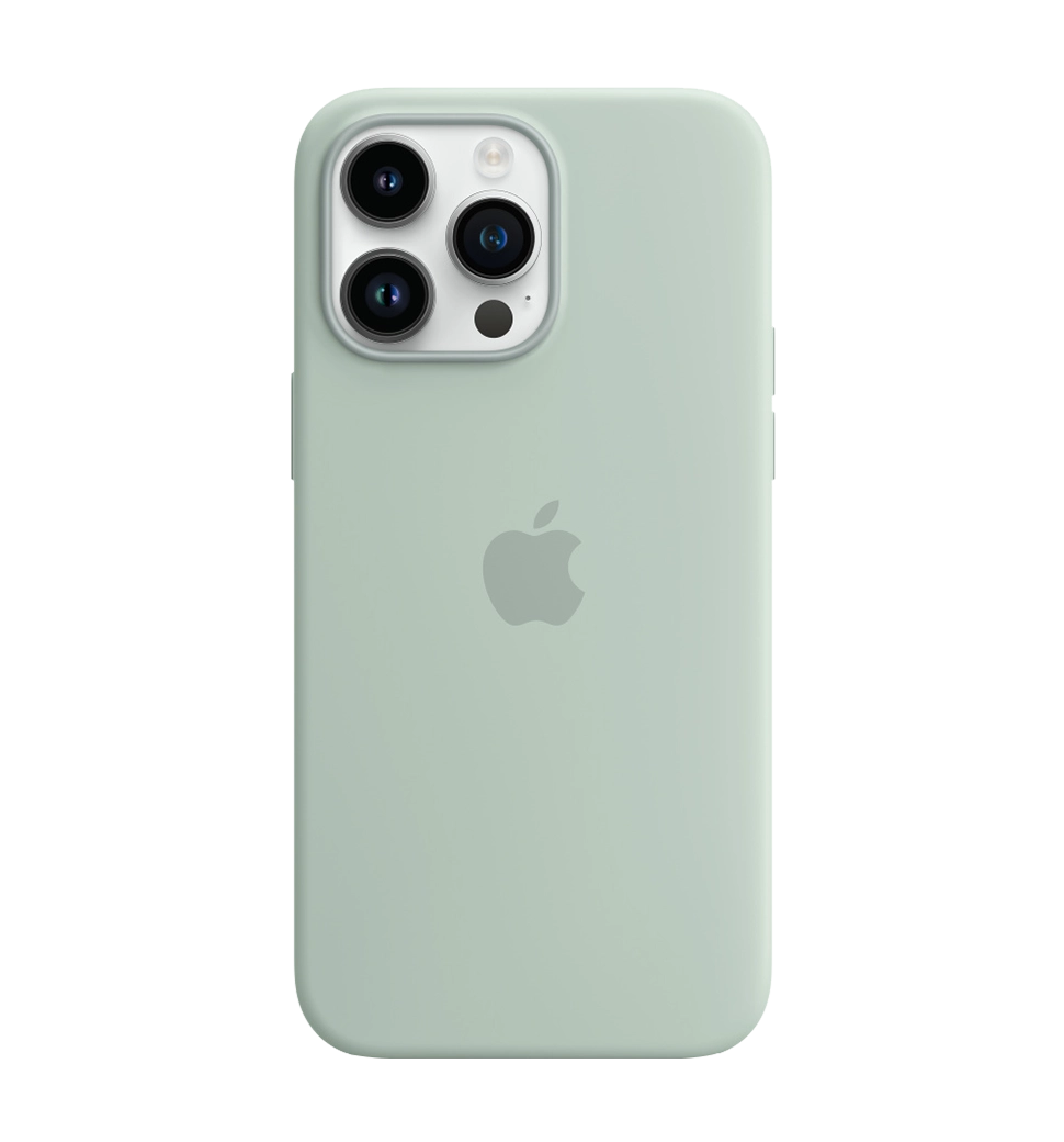 Чохол Силіконовий iPhone 14 Pro Max Silicone Case with MagSafe Succulent (MPTY3) — фото 3