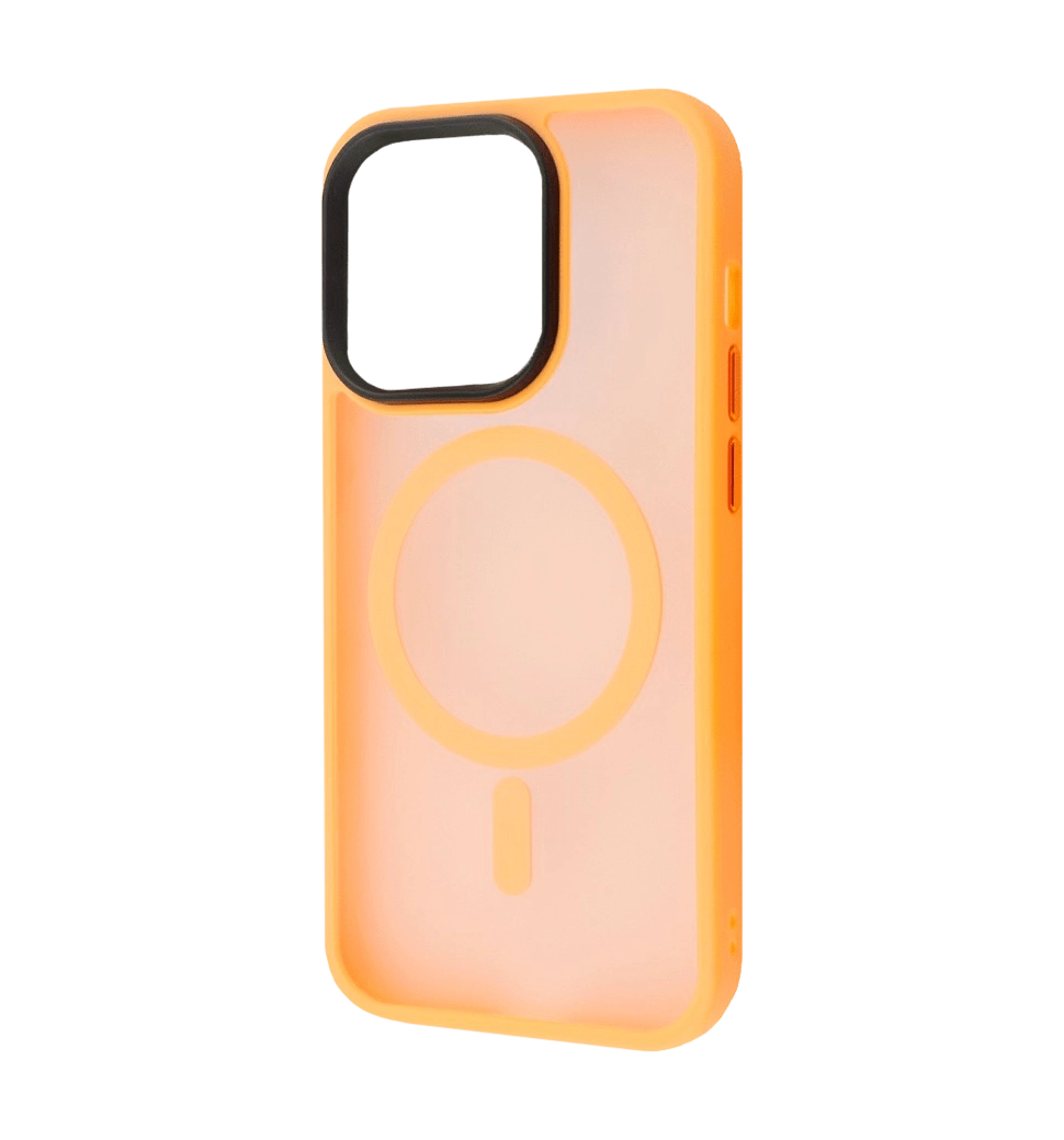 Чехол WAVE Matte Insane Case with MagSafe iPhone 15 orange