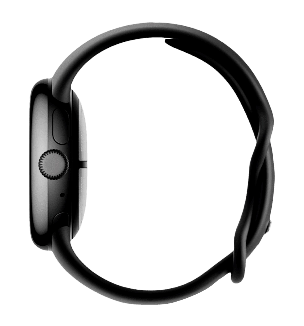 Смарт-годинник Google Pixel Watch 2 Matte Black Aluminum Case / Obsidian Active Band