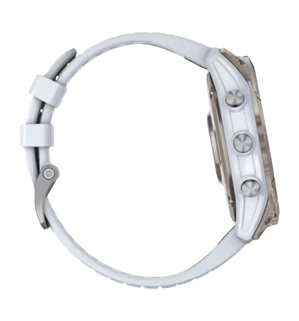 Смарт-годинник Garmin Epix Pro Gen 2 Sapphire 51mm Titanium w. Whitestone Band (010-02804-10/11) UA