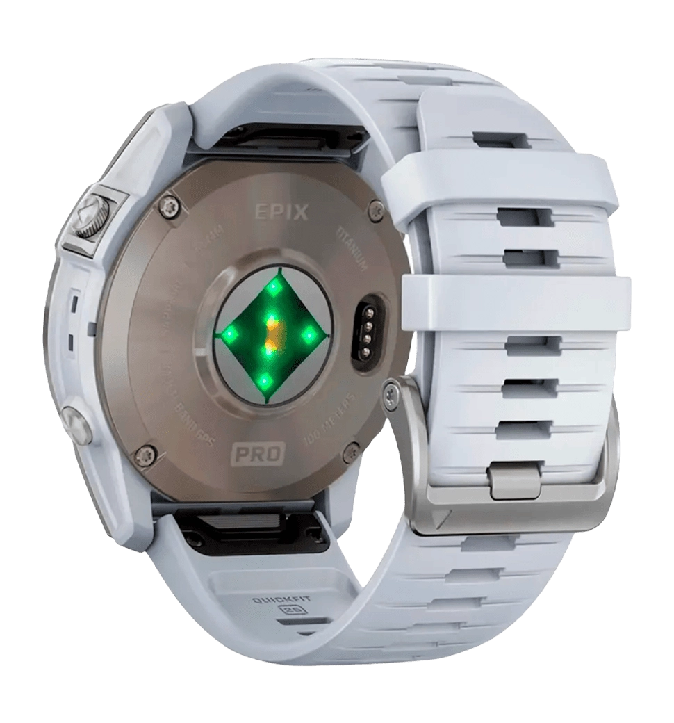 Смарт-годинник Garmin Epix Pro Gen 2 Sapphire 51mm Titanium w. Whitestone Band (010-02804-10/11) UA