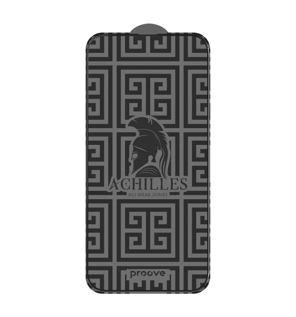 Защитное стекло Proove Achilles iPhone 16 Pro Max (black)