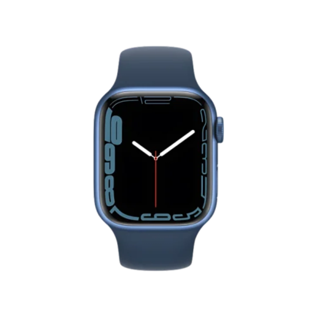 Apple Watch S7 41mm Blue Alu Abyss Blue Sp Band (MKN13) БУ