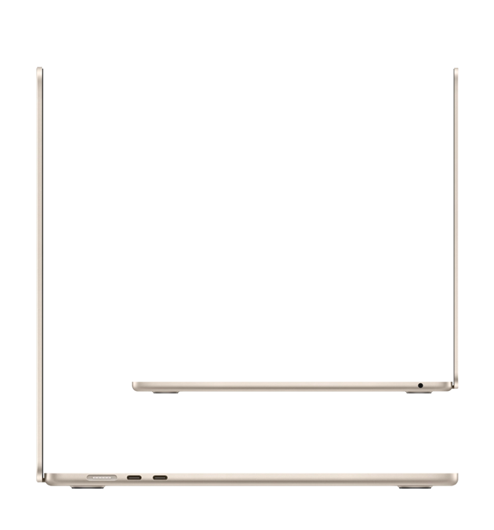Macbook Air 15 Apple M3/8CPU/10GPU/16GB/256GB SSD/ Starlight  2024 (Z1BT00067)