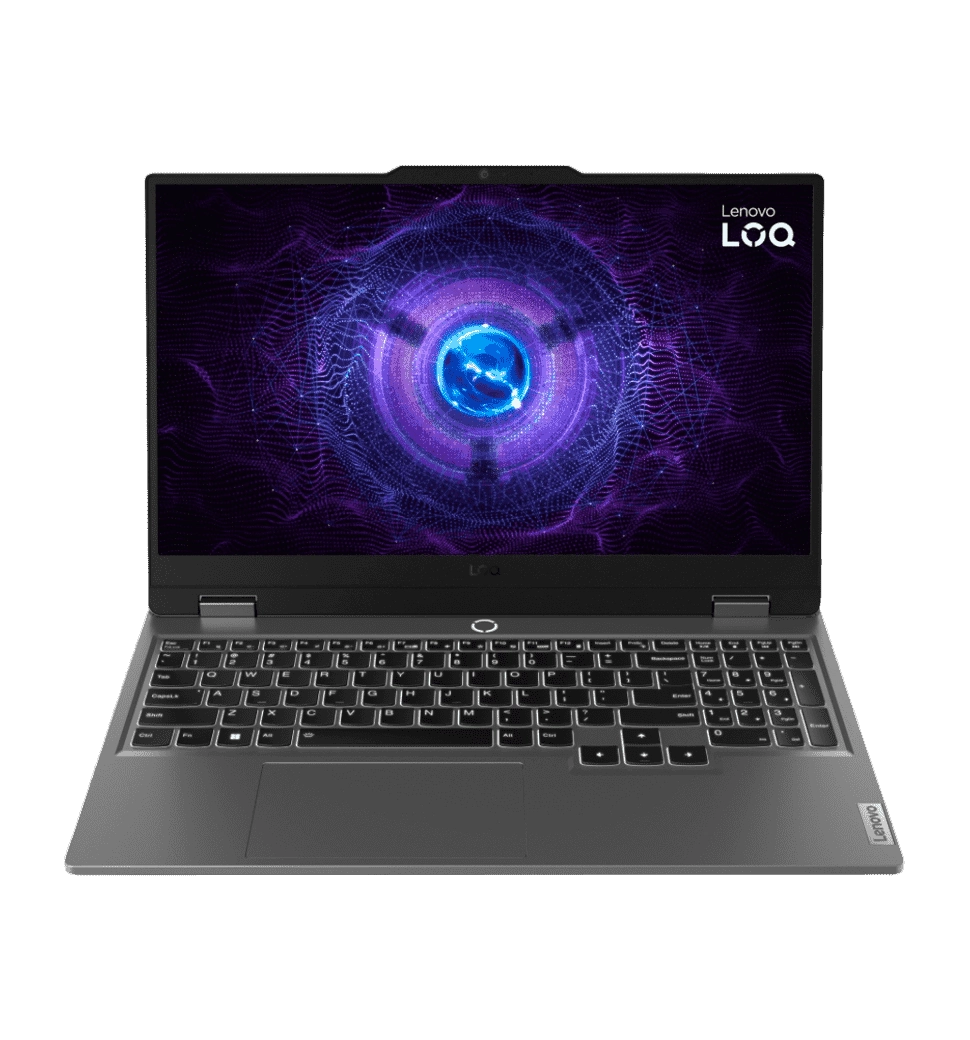 Ноутбук 15.6" Lenovo LOQ 15IAX9 (83GS00B6RA)/Intel i5-12450HX/24GB/1TB SSD/NVD3050-6/DOS/Grey