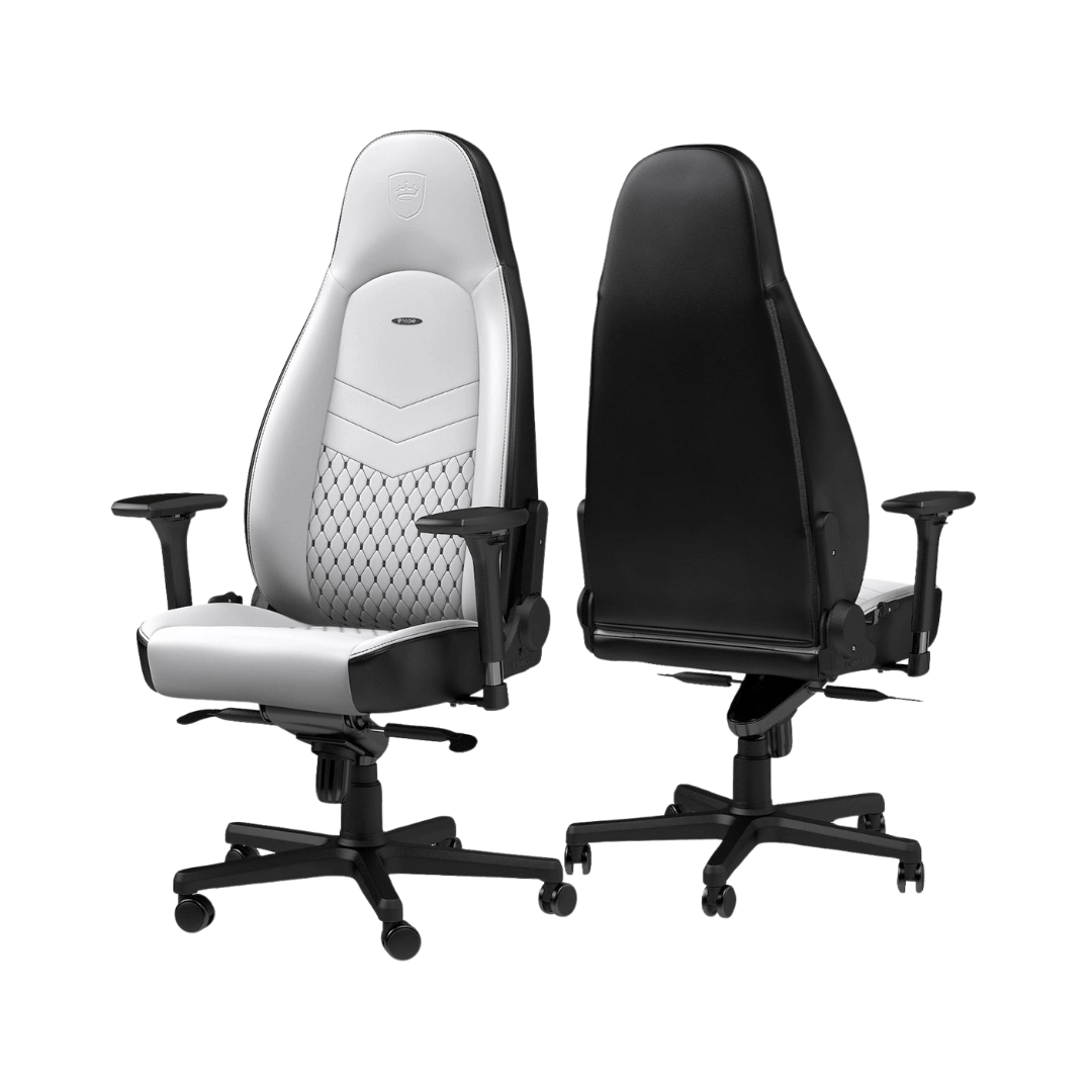 Кресло Noblechairs ICON White/Black