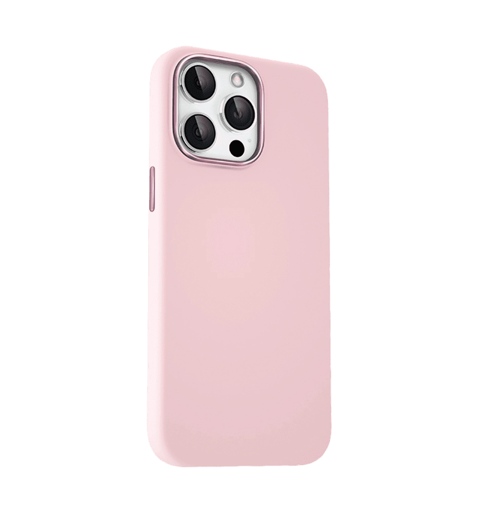Чехол Keephone Rosana Liquid Silicone MagSafe Case for 15 Pro Max light pink (MC-0141ip15pmpnk)