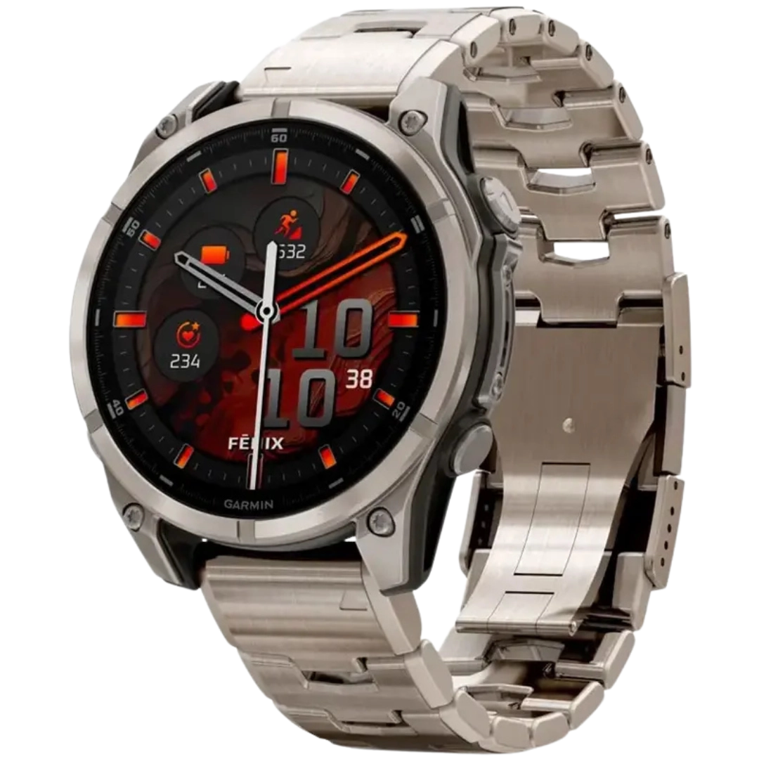 Garmin Fenix 8  47 mm  AMOLED Slate grey with Black silicone band (010-02904-00)