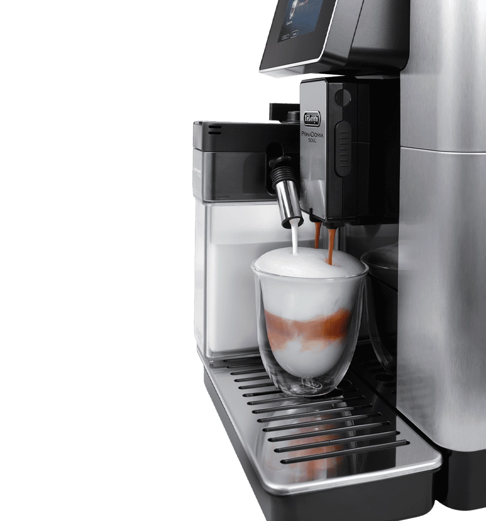 Кофемашина DeLonghi ECAM 610.74 MB PrimaDonna Soul