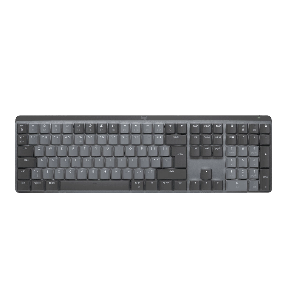 Клавіатура LOGITECH MX Mechanical Wireless Illuminated Performance Keyboard-GRAPHITE-TACTILE (920-010757)