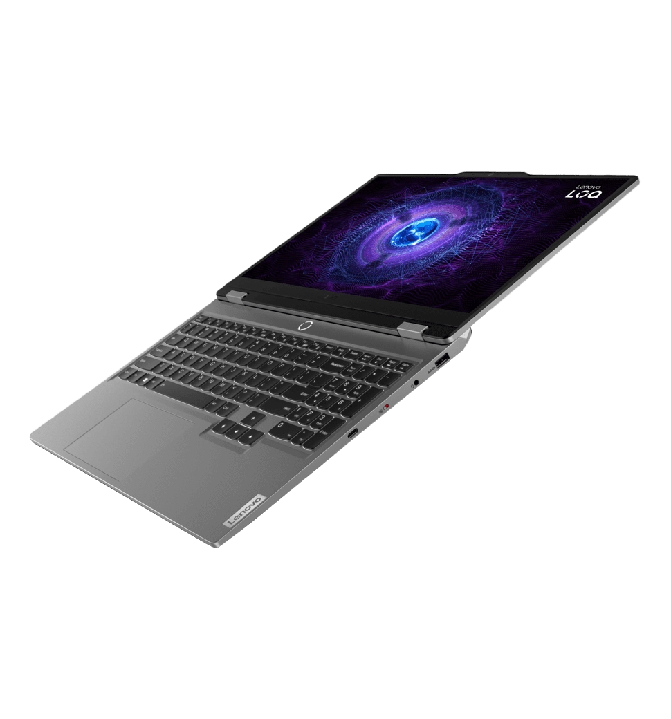 Ноутбук 15.6" LENOVO LOQ 15IAX9/Intel i5-12450HX/16GB/1TB SSD/RTX3050-6GB/DOS/Grey
